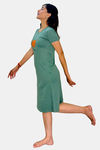 Sweetmoon Long T Shirt Nightdress - Green — thumbnail 4